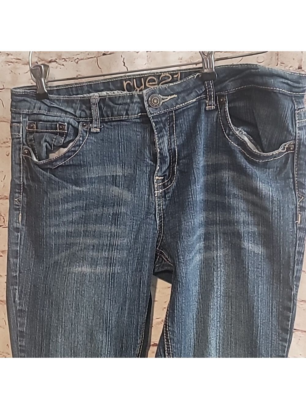 Rue 21 bootcut jeans sz 13/14 - Picture 5 of 7